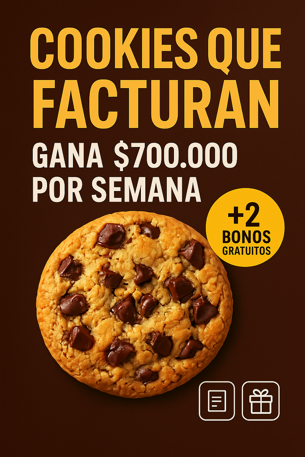 Cookies Rentables — Ganá $700.000 por Semana + 2 Bonos de Regalo